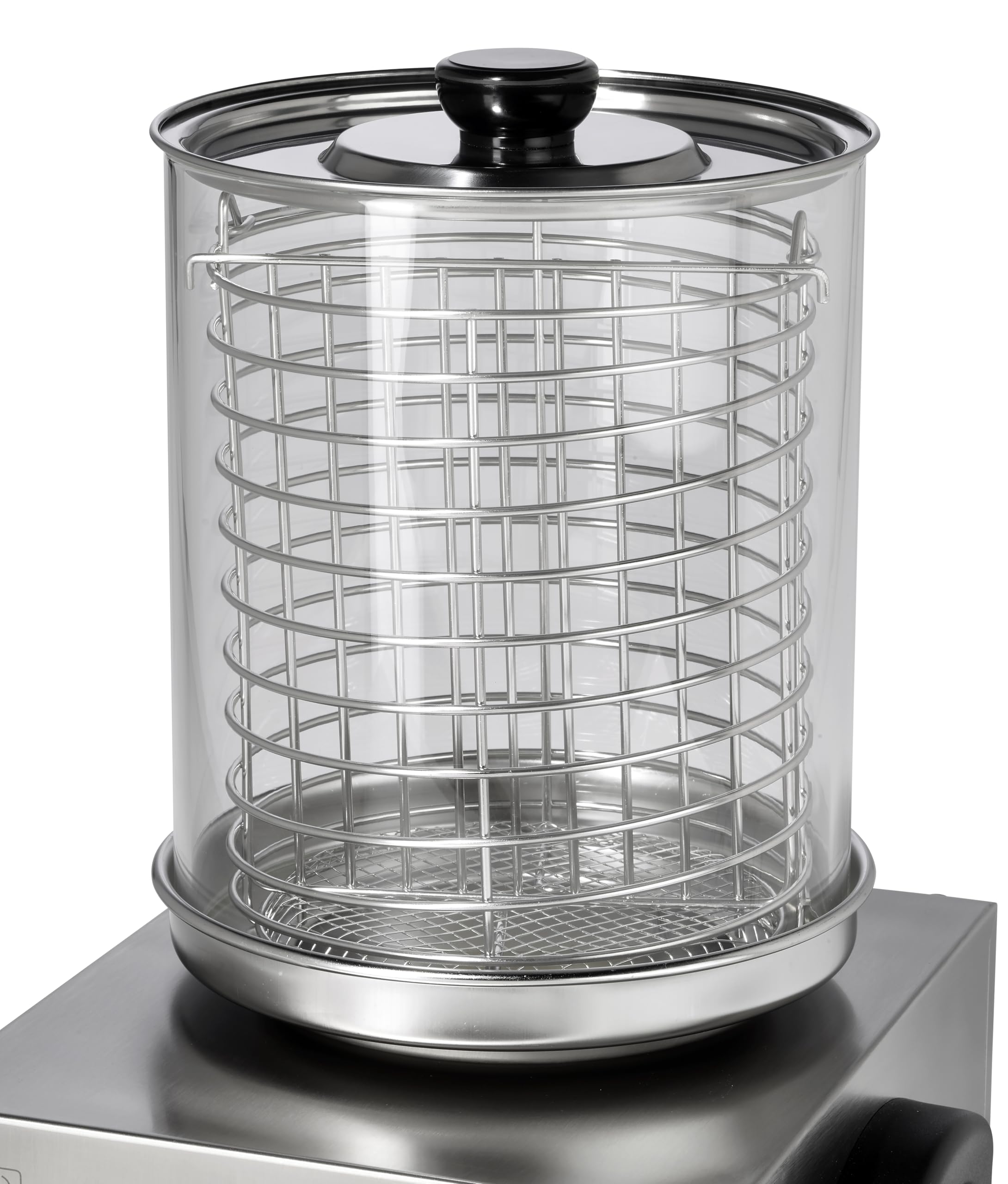 METRO Professional Máquina para Perritos Calientes GHM1002, Acero Inoxidable, 800 W