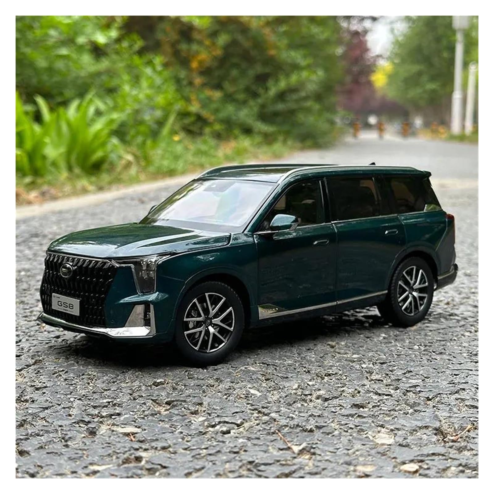 Modele w skali 1: 18 dla GAC ​​Trumpchi GS8 Model GS8 drugiej generacji 2022, model samochodu ze stopu odlewanego ciśnieniowo Model metalowy