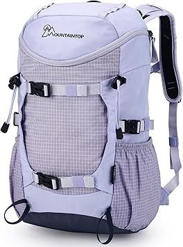 MOUNTAINTOP Small Hiking Backpack 20L Travel Daypack Lightweight for Women for Outdoor Camping, 18.5117.1 IN