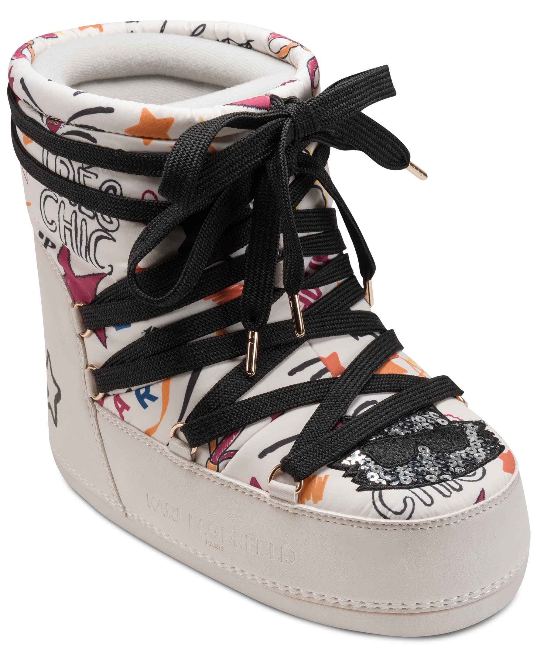 KARL LAGERFELD womens Pavan Winter Bootie