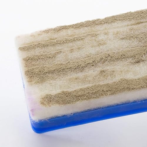 Miniatura 5 de BAZIC - Borrador de pizarra de fieltro para pizarra blanca, limpiador sin polvo para oficina de profesores, paquete de 1