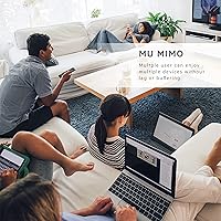 Vista 8 de Linksys WiFi Extender, WiFi 6 Range Booster, Dual-Band Booster, Internet Repeater, 2,000 Sq. ft Coverage, Speeds up to (AX1800) 1.8Gbps - RE7310