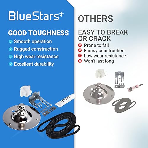 Vista 8 de [Upgraded] BlueStars 5303281153 & 134503600 Dryer Rear Bearing - Compatible with Frigidaire & Kenmore Dryers - Replaces PS459829 AP2142648 131777700