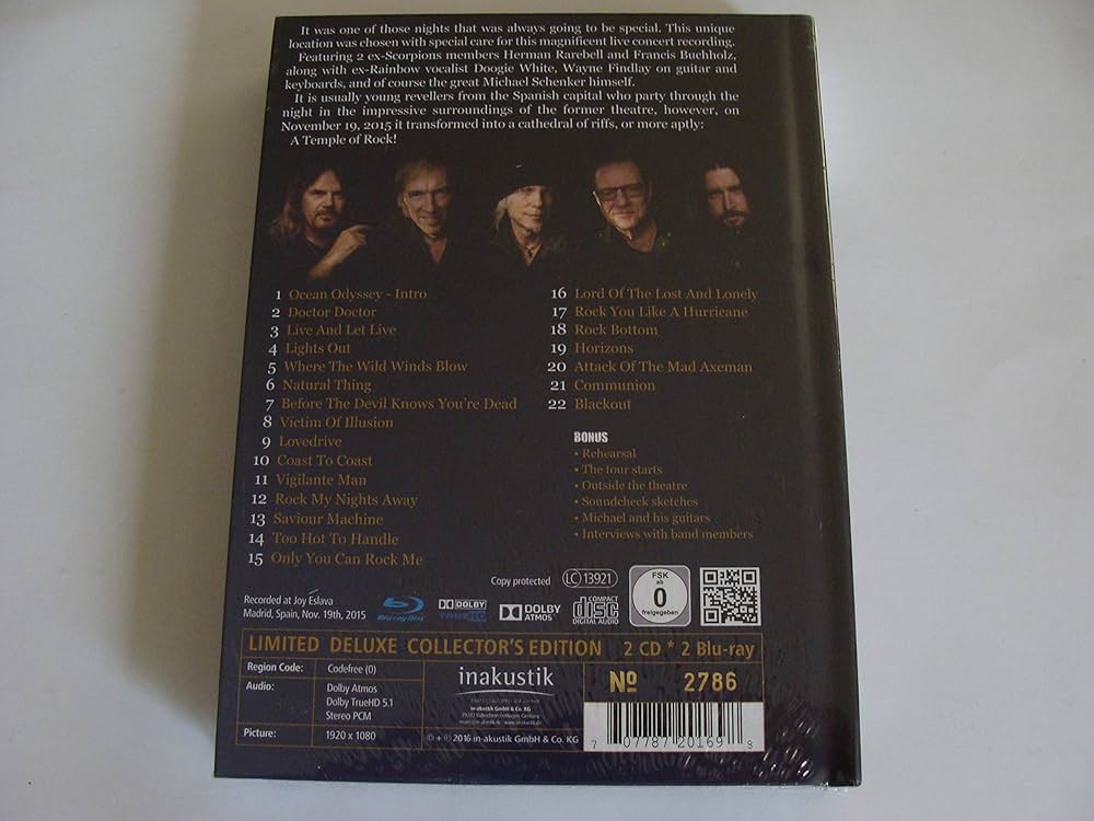 Amazon.co.jp: Michael Schenker's Temple Of Rock: On a