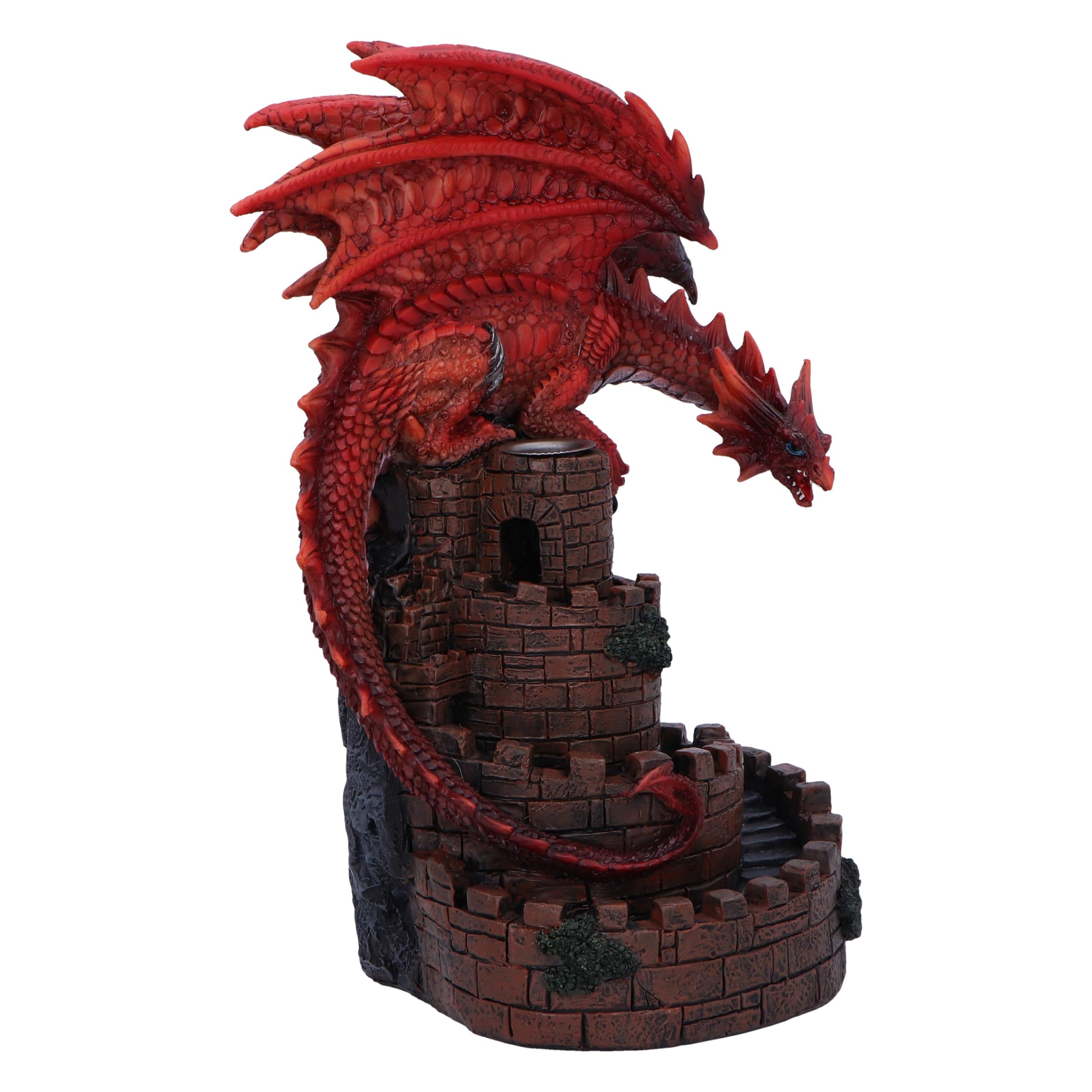 Nemesis Now Crimson Keep Backflow Non Specificato Porta incenso multicolore poliresina