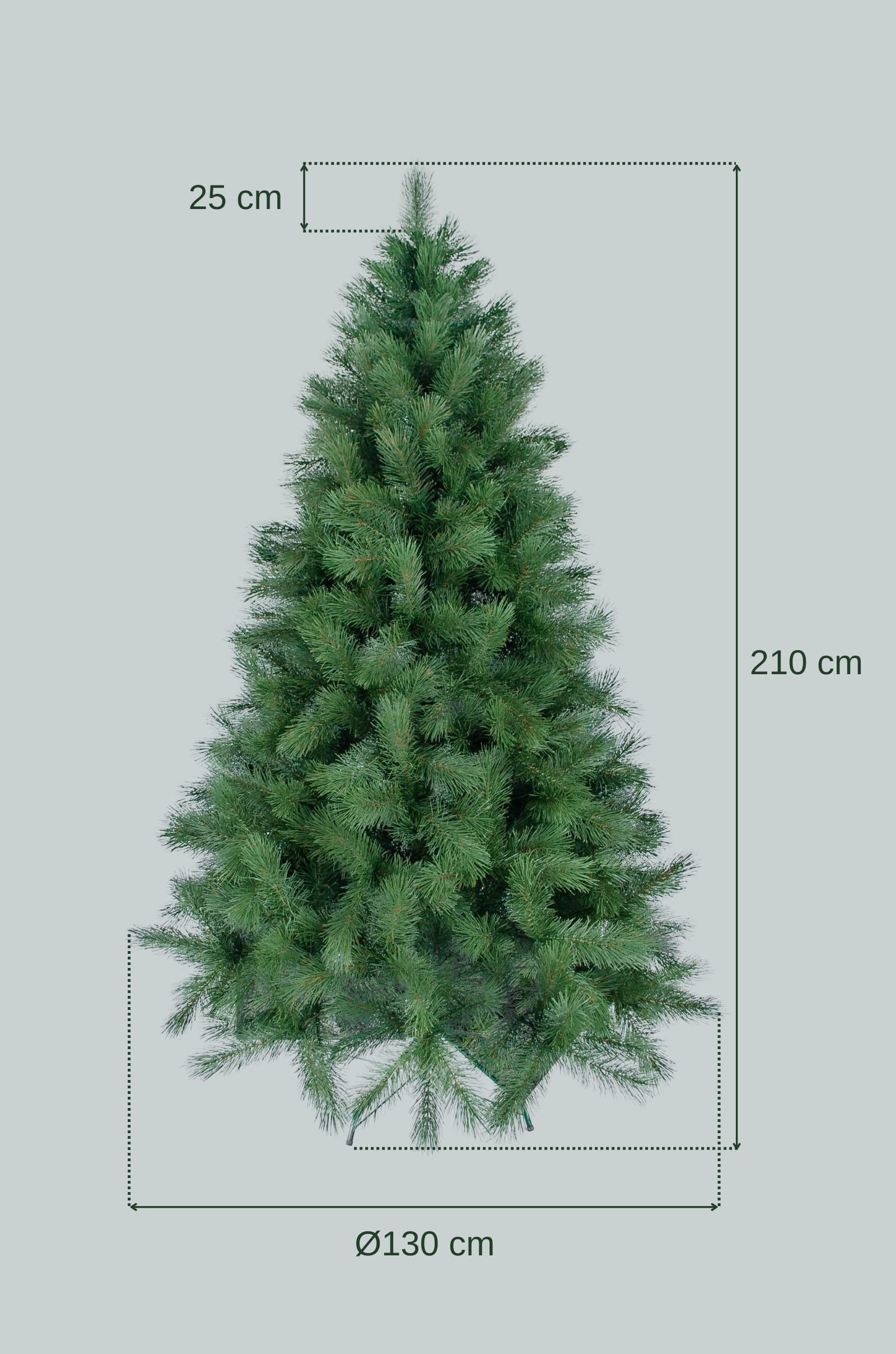 Sapin De Noël Artificiel - VidaXL - 180 Cm - Branches Articulées - Lumières LED - Vert