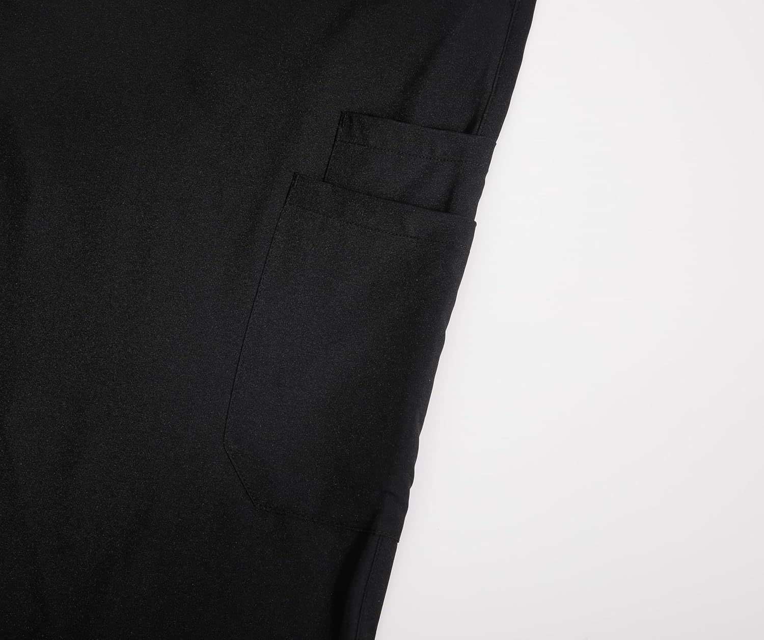 Yoweenton Scrubs Medical Uniform Man Scrubs Set Medical Scrubs Top and Pants,5-Pocket Top and 5 Pocket Pants - Image 4