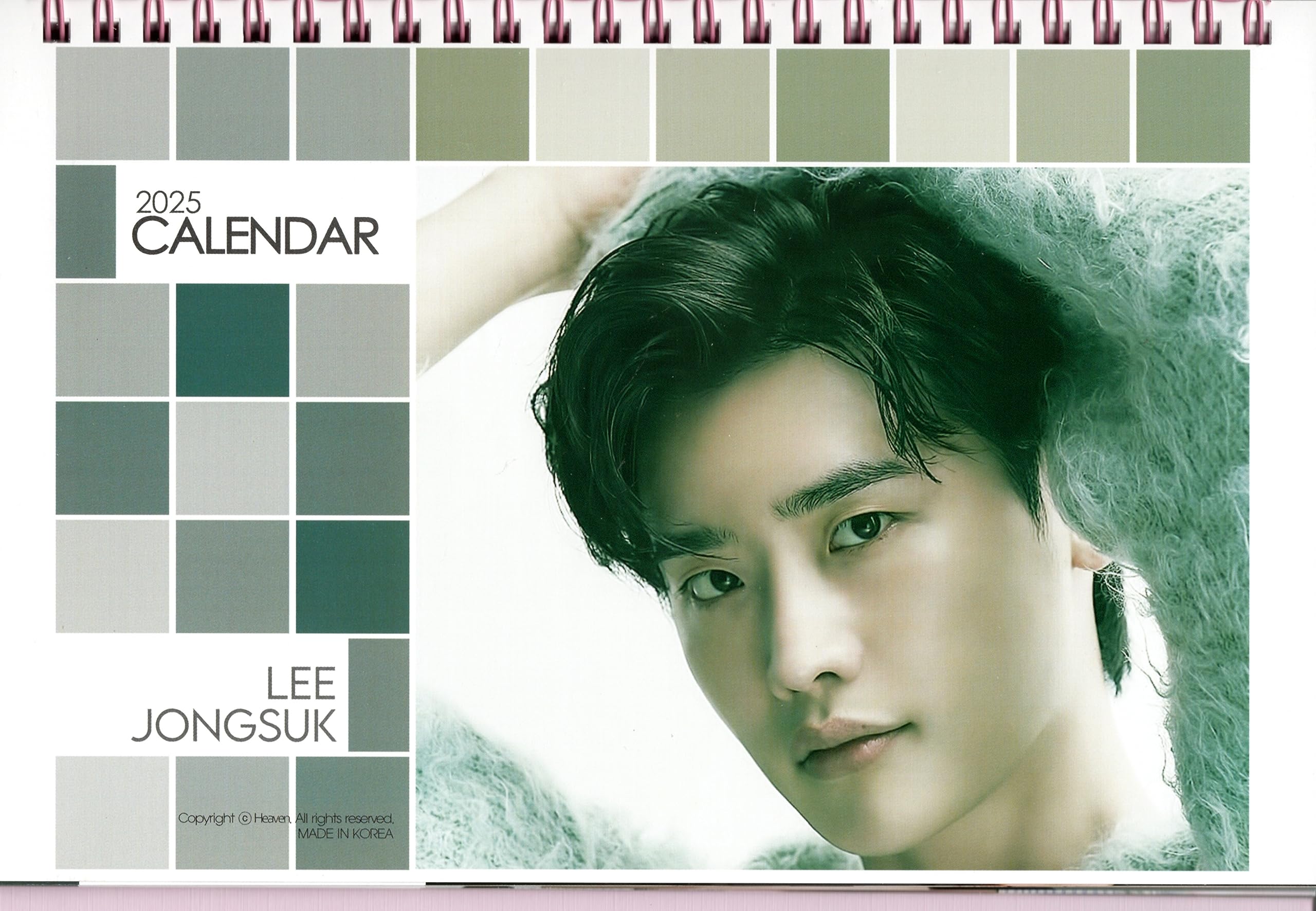 Amazon.co.jp: イ・ジョンソク イジョンソク グッズ 卓上 カレンダー