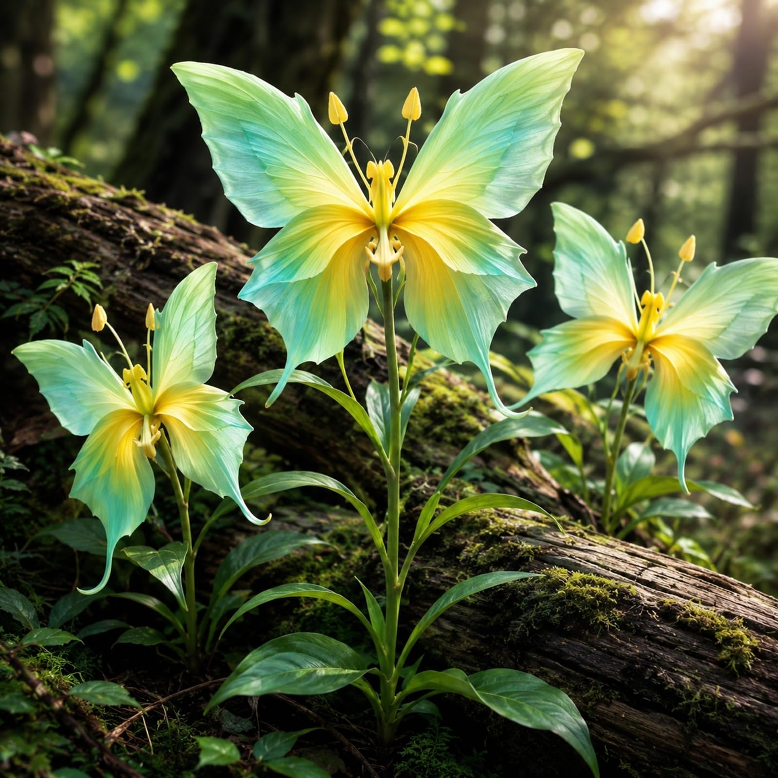 Perennial-Butterfly Lily Bulbs for Planting, Beautiful Garden Flowers Plant Bulbs,Garden Flowers,Wedding Flowers,Hardy Perennial-2 Bulbs-D