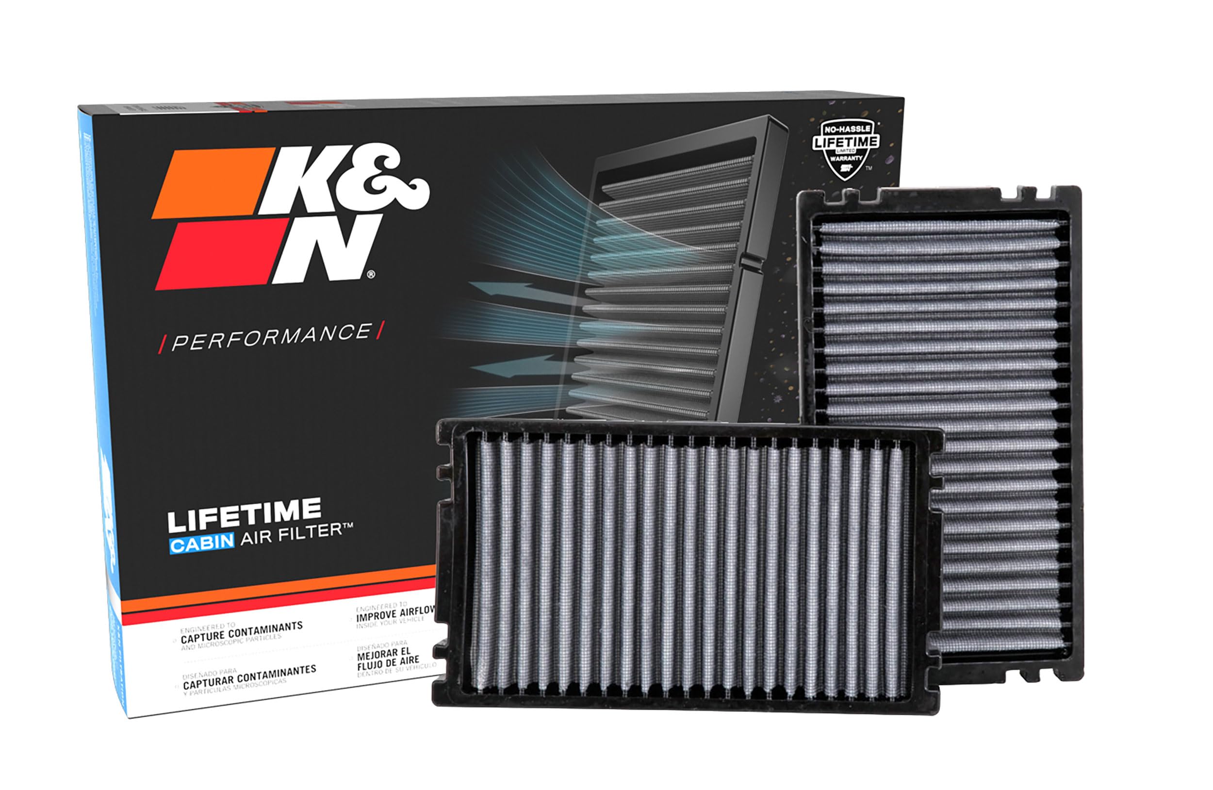 K & N VF1000 cabina filtro de aire Coche