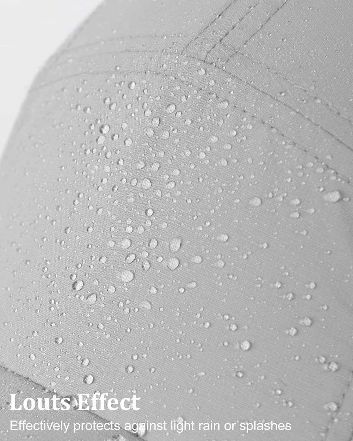 GADIEMKENSD UPF 50+ Foldable Baseball Cap, Extended Brim, Breathable Mesh, Water-Repellent, Suitable for Outdoor Use - Image 4