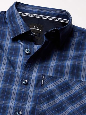 ARMANI EXCHANGE - ARMANI EXCHANGE ストライプ柄シャツ A|X Armani Exchange アルマーニエクスチェンジ メンズ 長袖