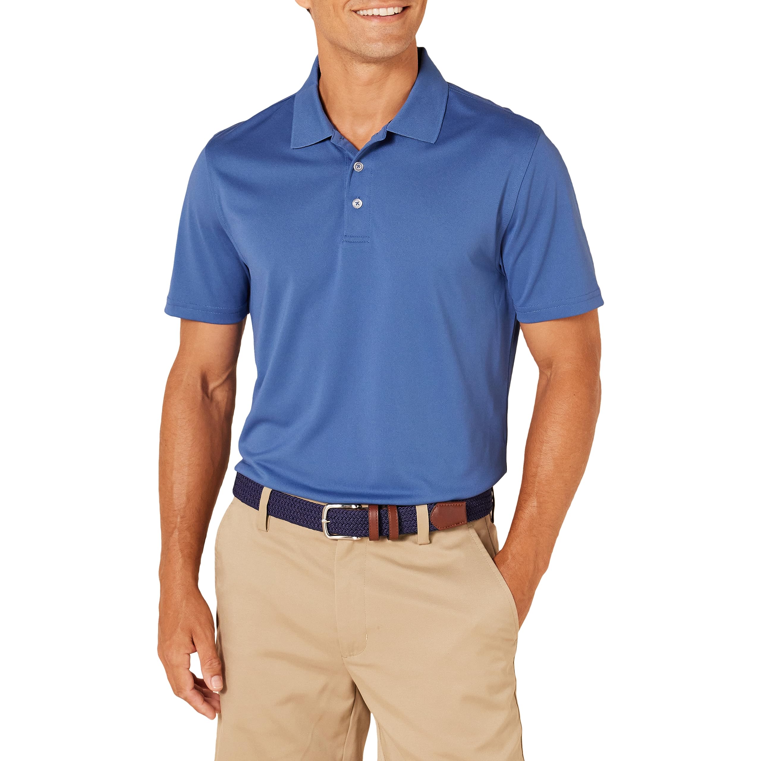 Amazon EssentialsMen's Slim-Fit Quick-Dry Golf Polo Shirt