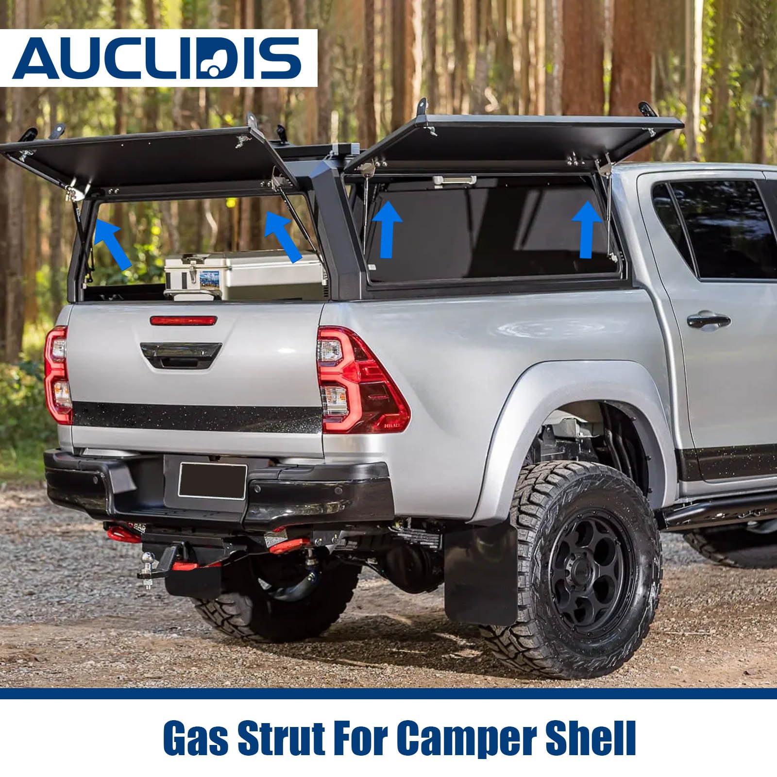 sx140p15 Gasdruckfeder für Leer Camper Shell Truck Topper Kappe Baldachin Tür Fenster Werkzeugkasten Snugtop Streben Ersatzteile SE1375P15M13 2 von AUCLIDIS