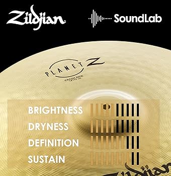 Amazon.com: Zildjian Planet Z Crash Ride Cymbal (ZP18CR