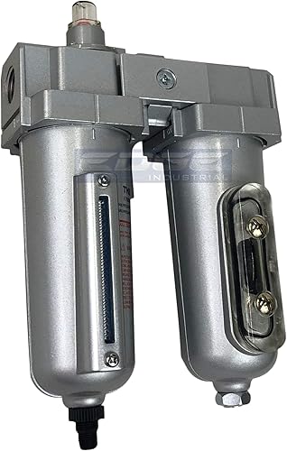 Miniatura 2 de Filtro de carbón de grado industrial de 34 pulgadas NPT, filtro de cocción en línea y desecante para secado de aire con cuencos de metal para