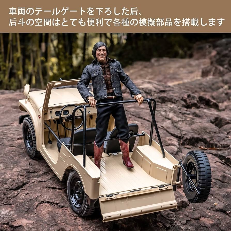 Amazon.co.jp: FMS 1：6 LJ10 ジムニーRCクローラー、レトロな
