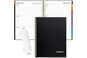Best Planner for Organization and Time Management: 2025 Weekly and Monthly Agenda