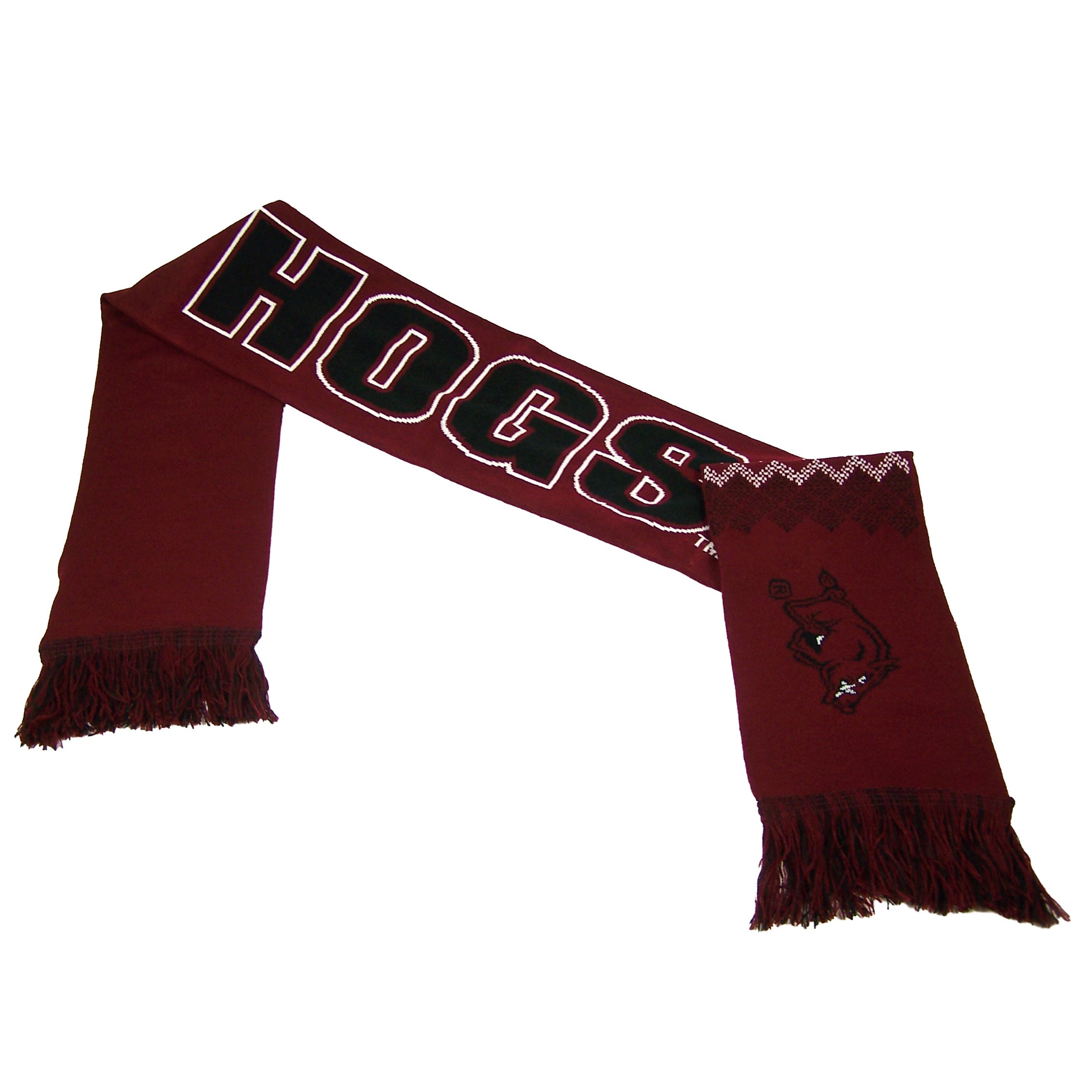 Arkansas Razorbacks Official NCAA 64 inch Team Logo Scarf by Top of the World 787886