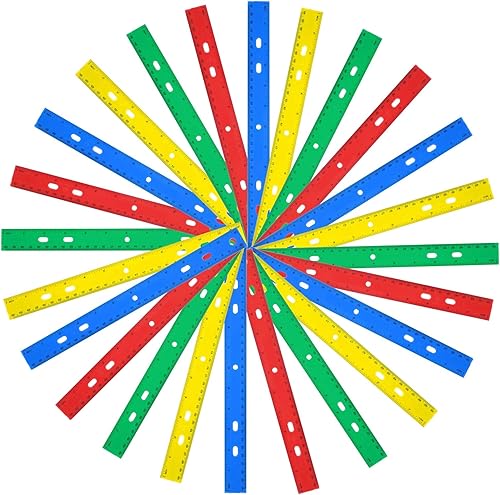 Miniatura 4 de Paquete de 24 reglas de plástico flexible al por mayor de 12 pulgadas a granel para niños, profesores, estudiantes (paquete de 24)