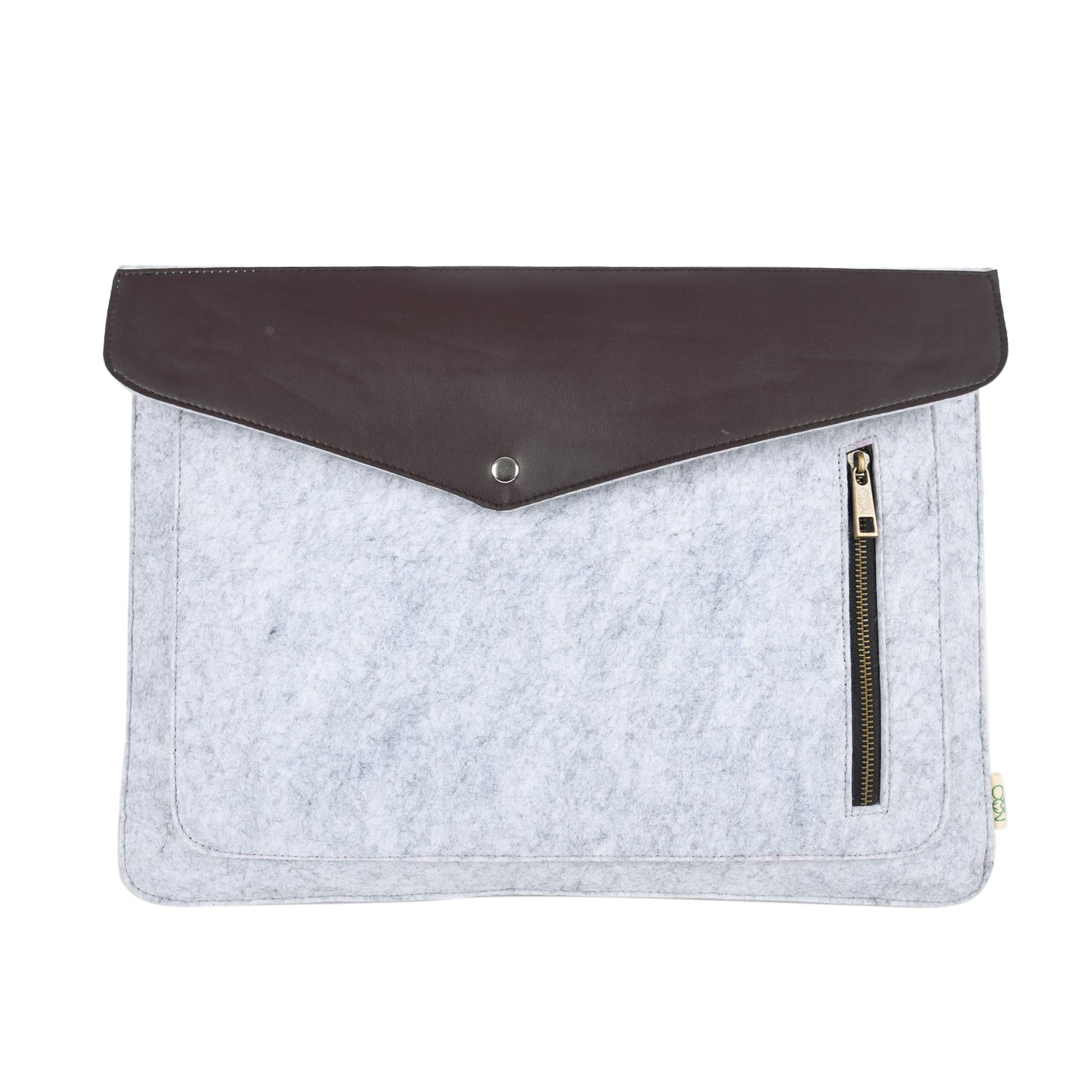 OON Felt Laptop Bag Sleeve Case Cover Pouch for 11 Inch(28 Cm) Laptop Apple/Dell/Lenovo/Asus/Hp/Samsung/Mi/MacBook/Ultrabook/Thinkpad/Ideapad/Surfacepro (Grey) (11 Inch, White) (B0C1N6F1S4) Amazon Price History, Amazon Price Tracker