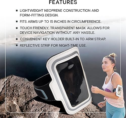 Miniatura 2 de Brazalete pequeño para teléfono celular para iPhone Mini SE13 Mini12 Mini86S5S5C4S4 Galaxy S10e resistente al agua para teléfono celular, pulsera