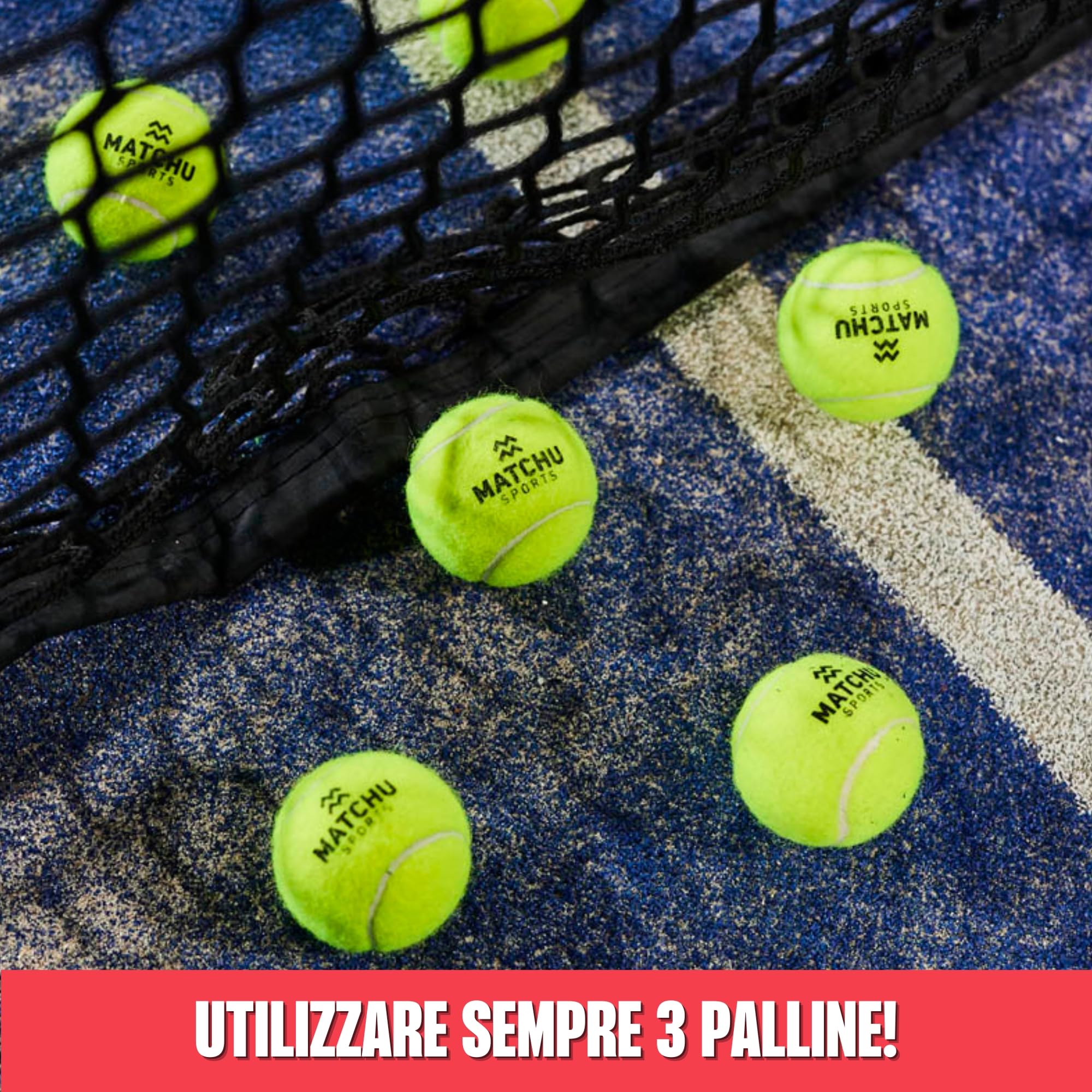 MATCHU - Regolatore di Pressione Per Palline da Padel e da Tennis - Portapressione - Ripristinatore di pressione - Pressurizzatore di palline - Prolunga la vita - 22x8,3x CM - Edizione PRO - Nero