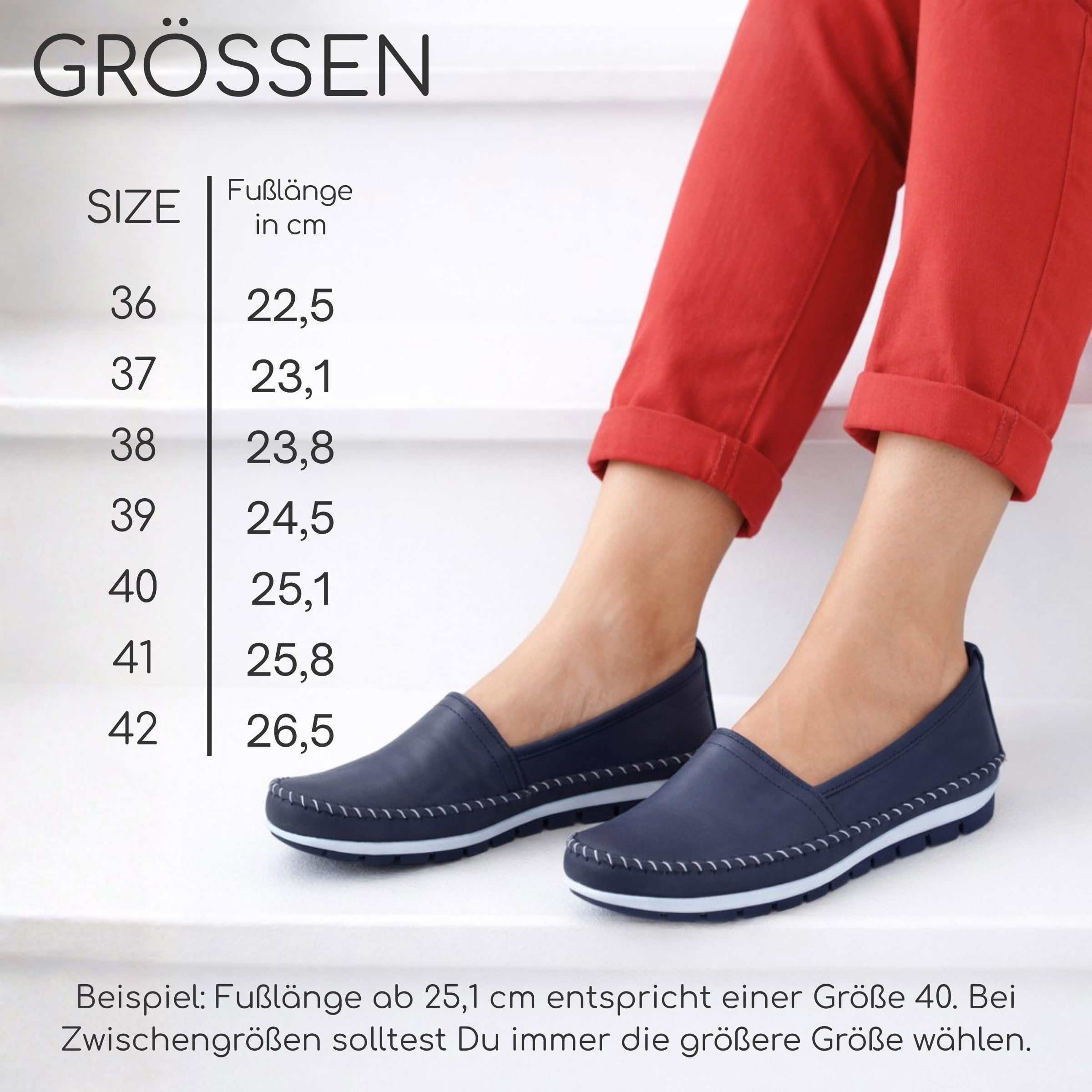Gemini Damen Slipper weiß