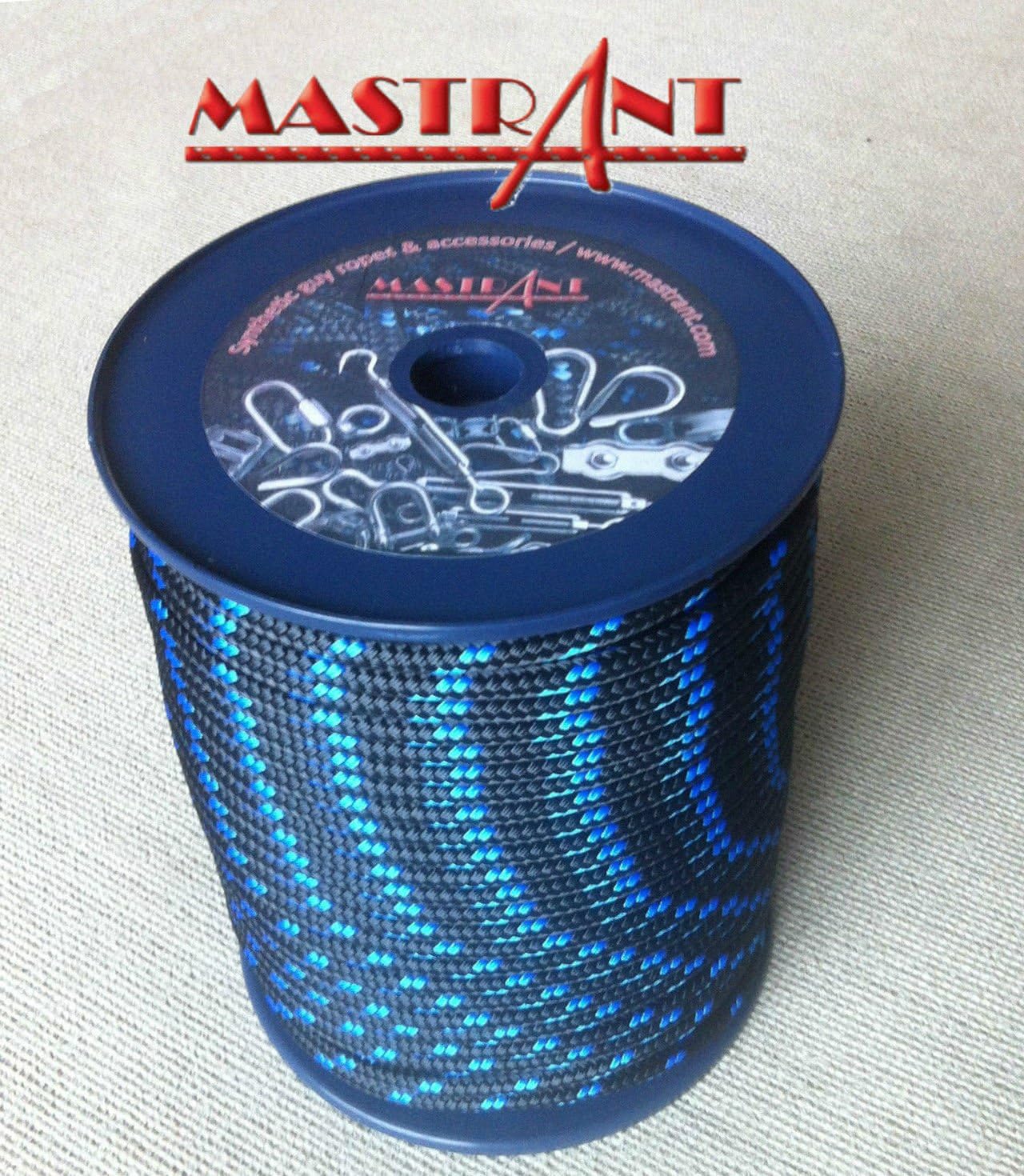 MP10100 10 mm, 100 m Braided Rope w/Twisted Core