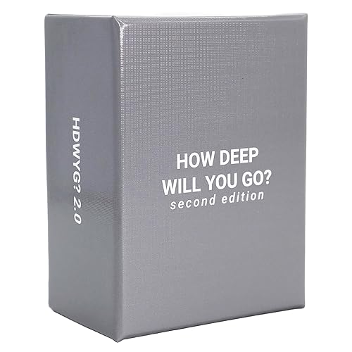 How Deep Will You Go? 2nd Edition Card Game - 99 More Deep Conversation Questions