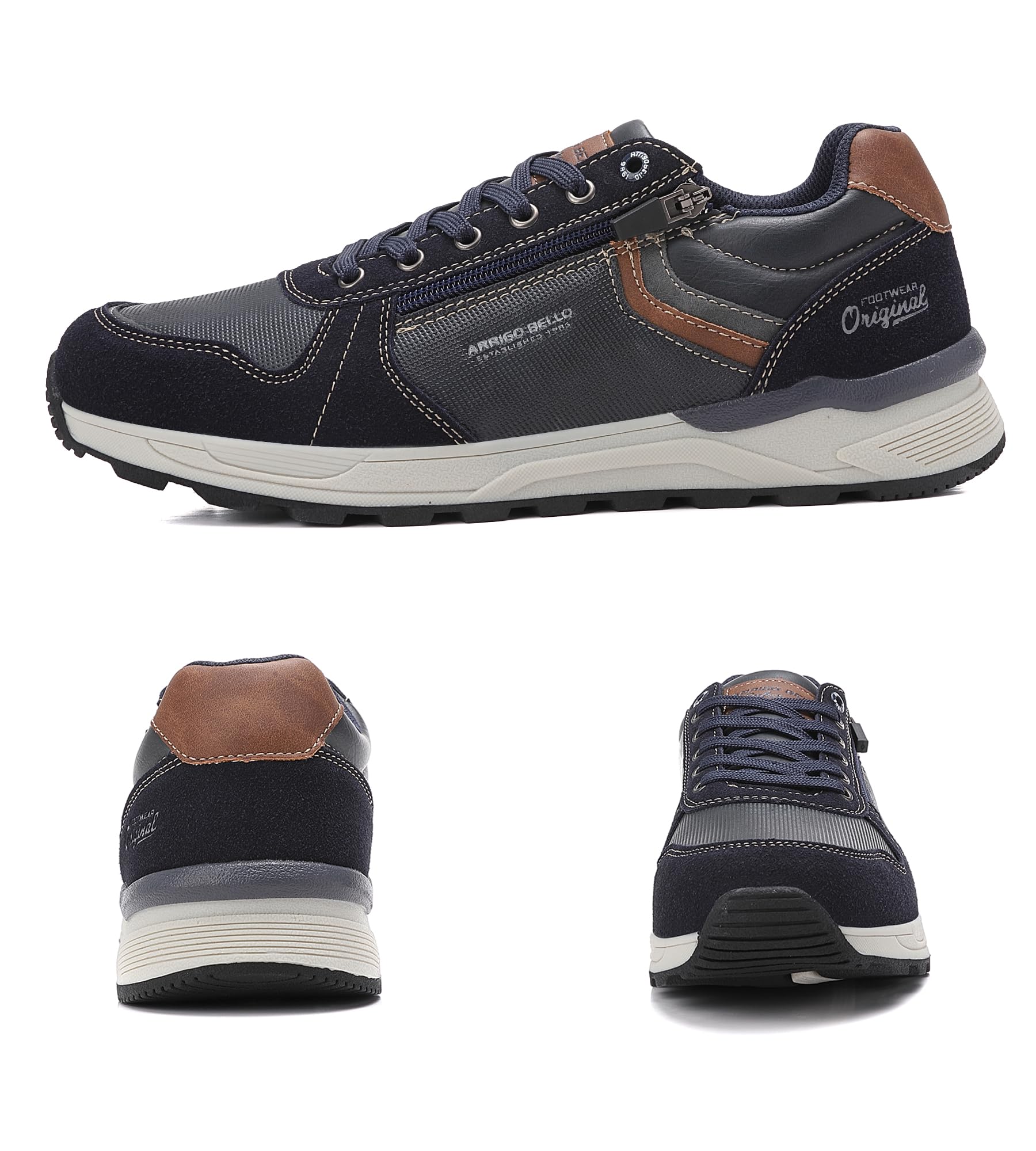 ARRIGO BELLO Scarpe Uomo Sneakers Casual Ginnastica Sportive Running Basse Scarpe all'Aperto 41-46