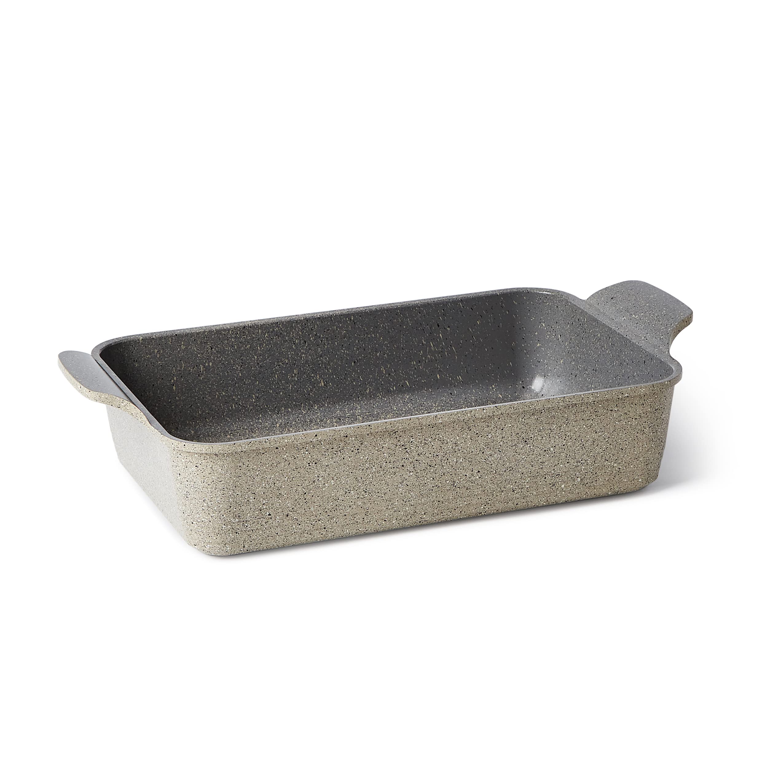 Neoflam1632/O.WM Mini Rectangle Ceramic Oven Dish, Beige