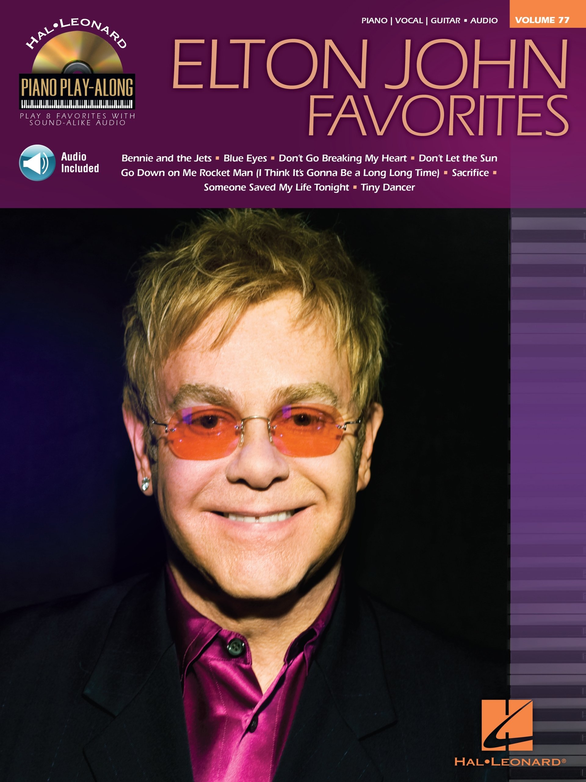 Elton John Favorites Songbook: Piano Play-Along Volume 77