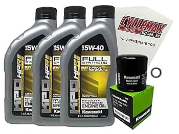 Amazon.com: Cyclemax Full Synthetic Oil Change Kit