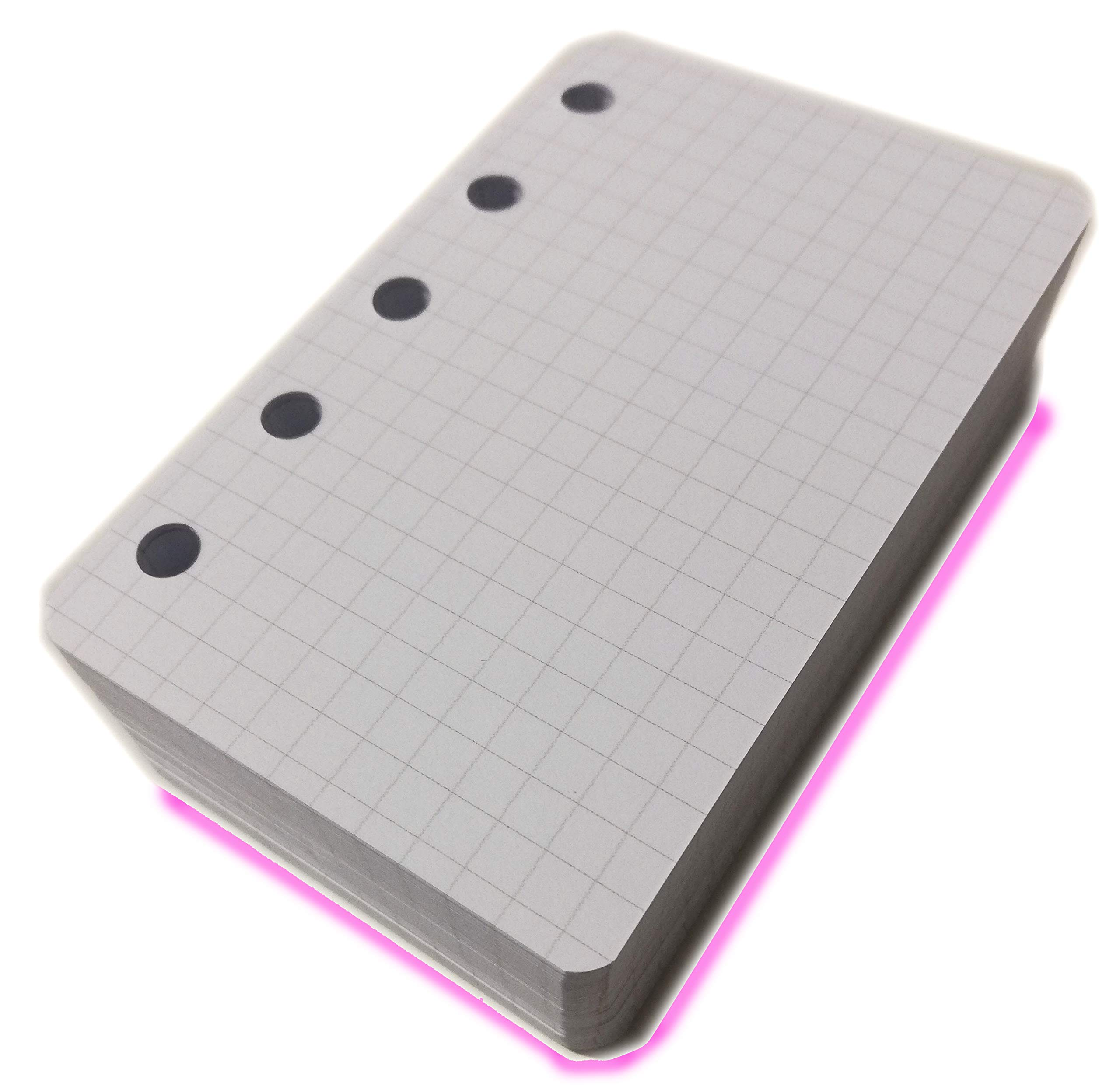 Refill Refill 200 Sheets Fsc Paper - Squares 5 mm - 120 g Size MINI 67 mm x 105 mm, 5-holes