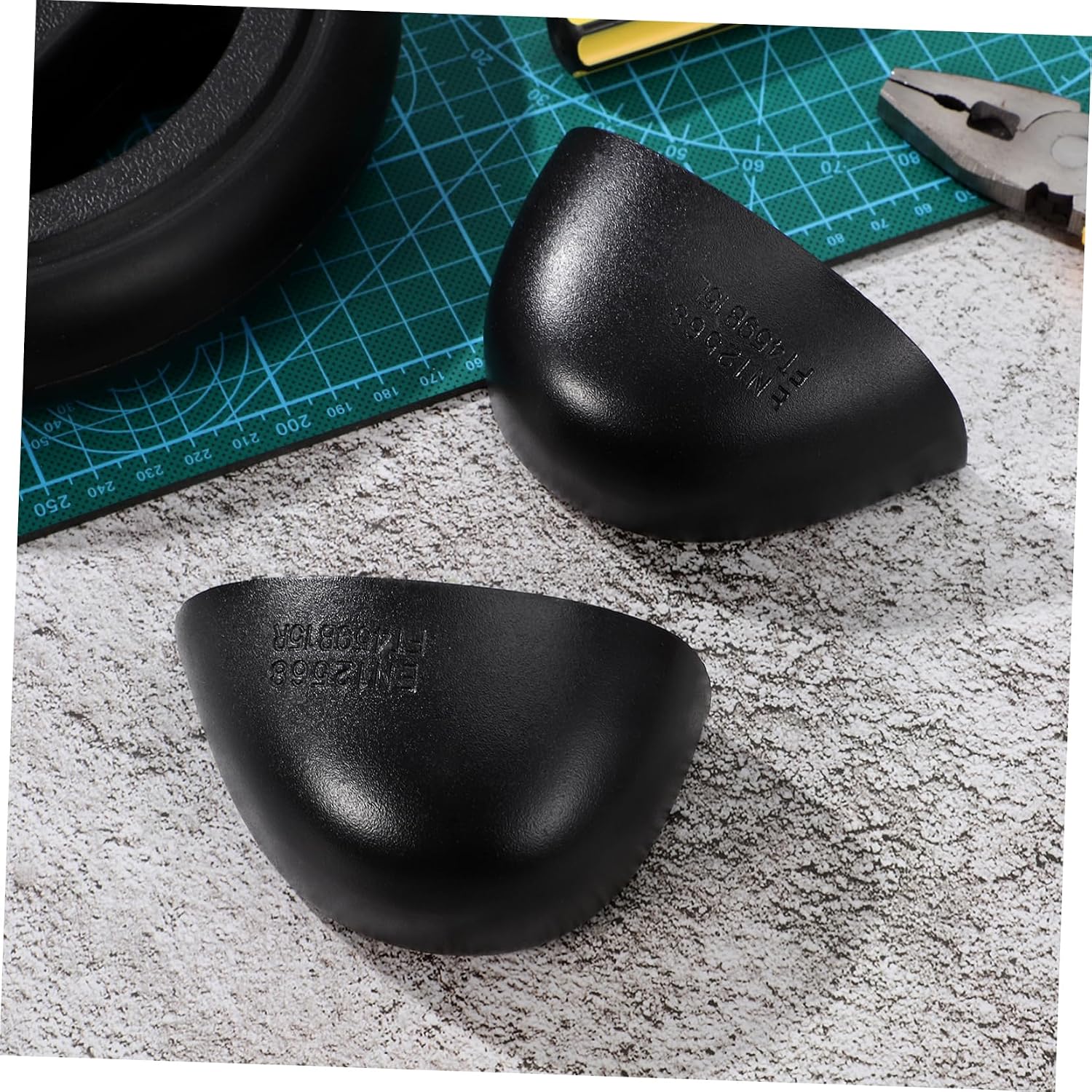 Steel Toe Boot Tip Cover Toe Protector for Boots Toe Guards Shoes for Work Toe Caps Inserts