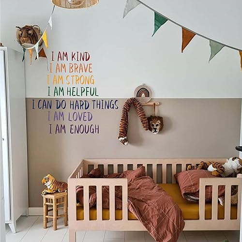 Miniatura 5 de Calcomanía de afirmación para niños, calcomanía de autoestima para niños, mantra para niños, palabras positivas para niños, cita positiva para