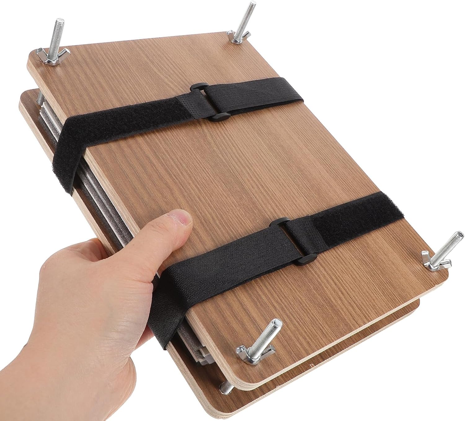 MERRYHAPY Wooden Flower Press Kit DIY Flower Pressing for Botanical Keepsakes Use Plant Specimen Tool for Preserving Floral Beauty