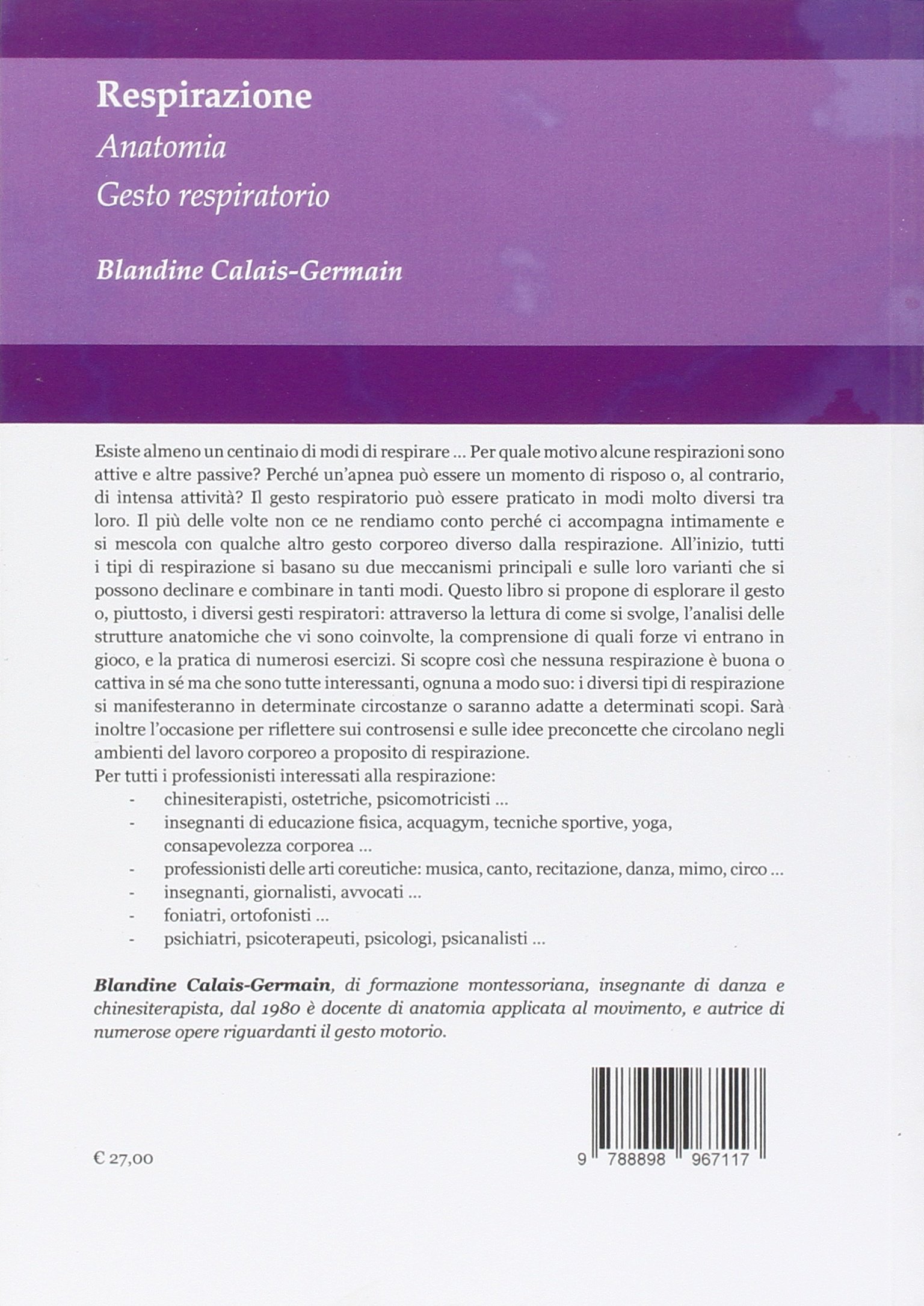 Respirazione. Anatomia. Gesto respiratorio