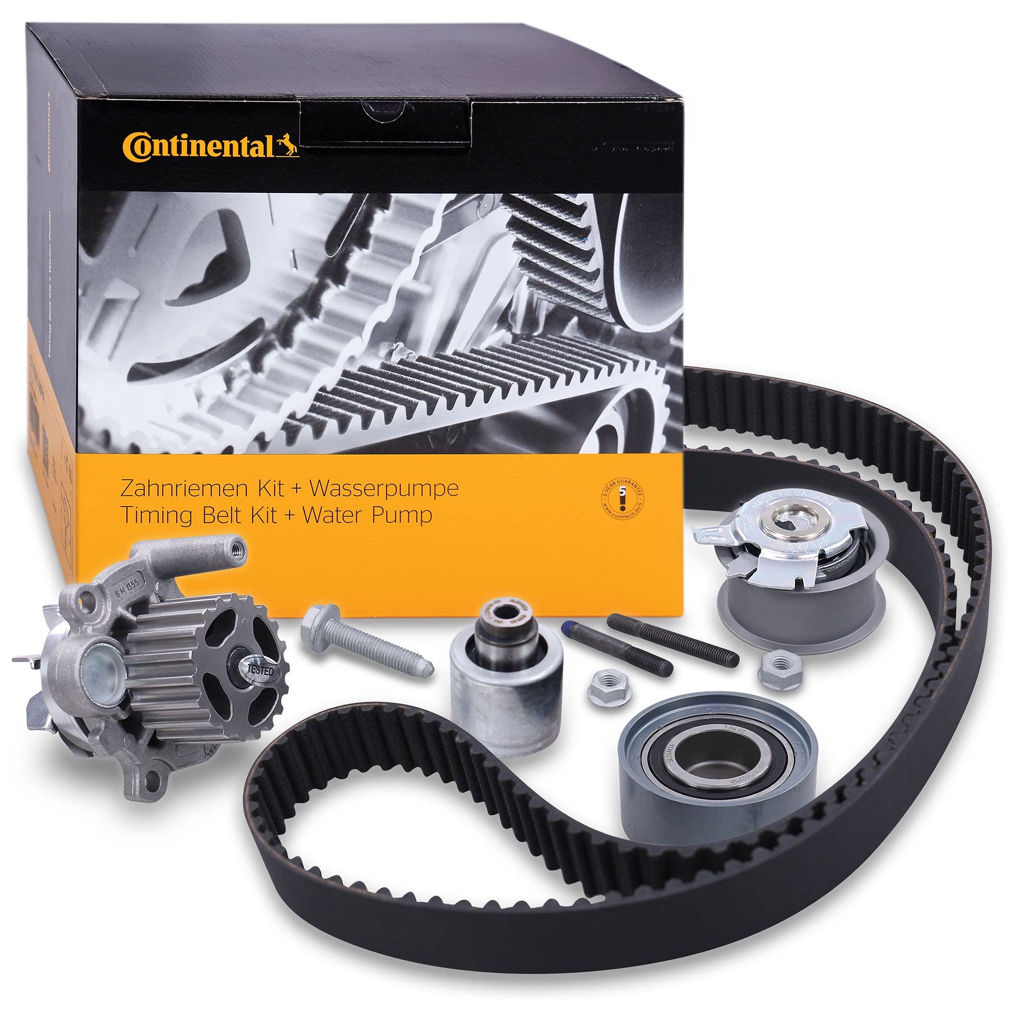 WATER PUMP & TIMING BELT KIT CT1051WP1 FOR SKODA OCTAVIA/II/Combi LAURA  VW