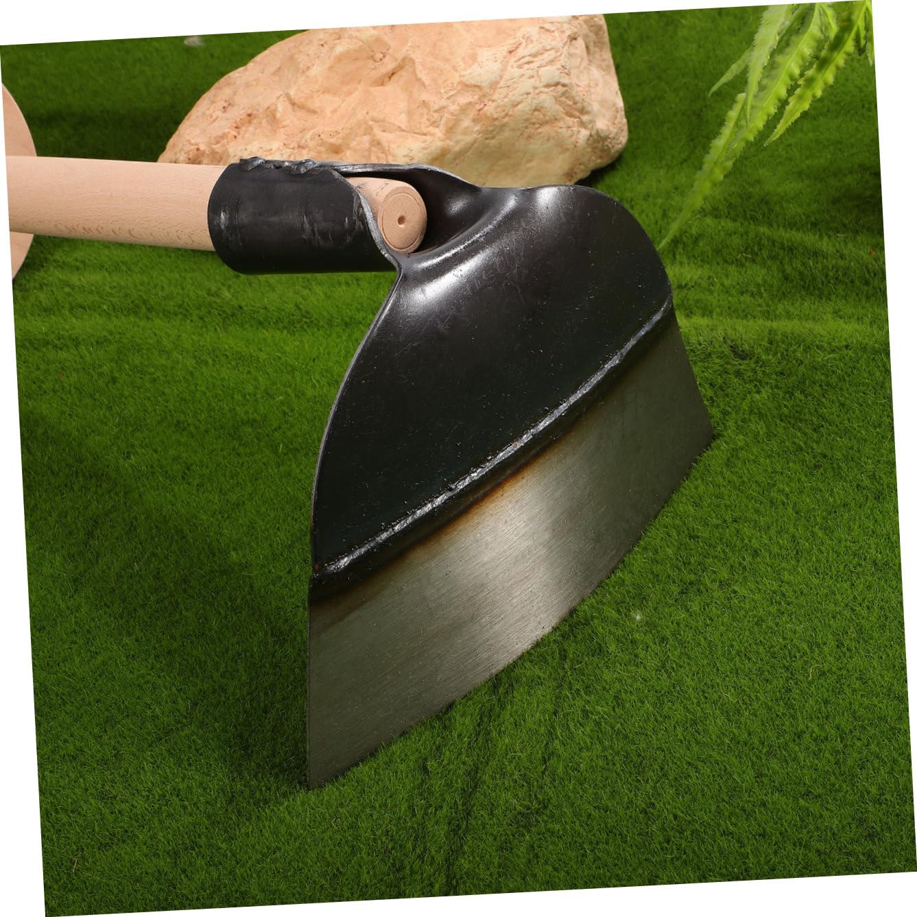 Stahlhacke Gartenwerkzeug ohne Stiel für Unkraut und Bodenlockerung