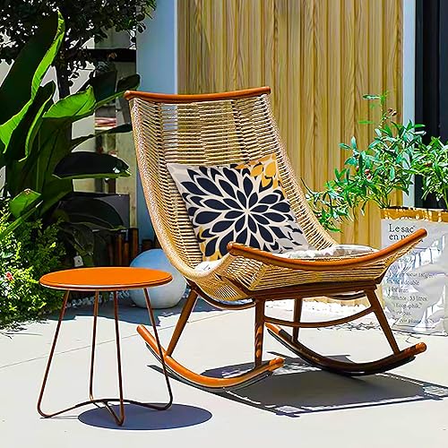 Miniatura 5 de Juego de 4 fundas de almohada decorativas de lino con estampado floral azul de 20 x 20 pulgadas, para exteriores e interiores, fundas de almohada