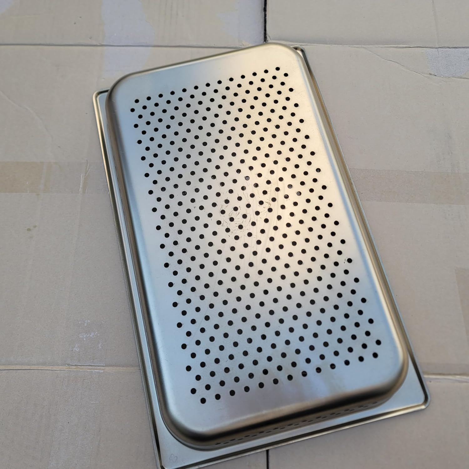 Pack of 5 Nonstick Pan Convection Deck Oven with Drain Support Bongard Use 2-inch