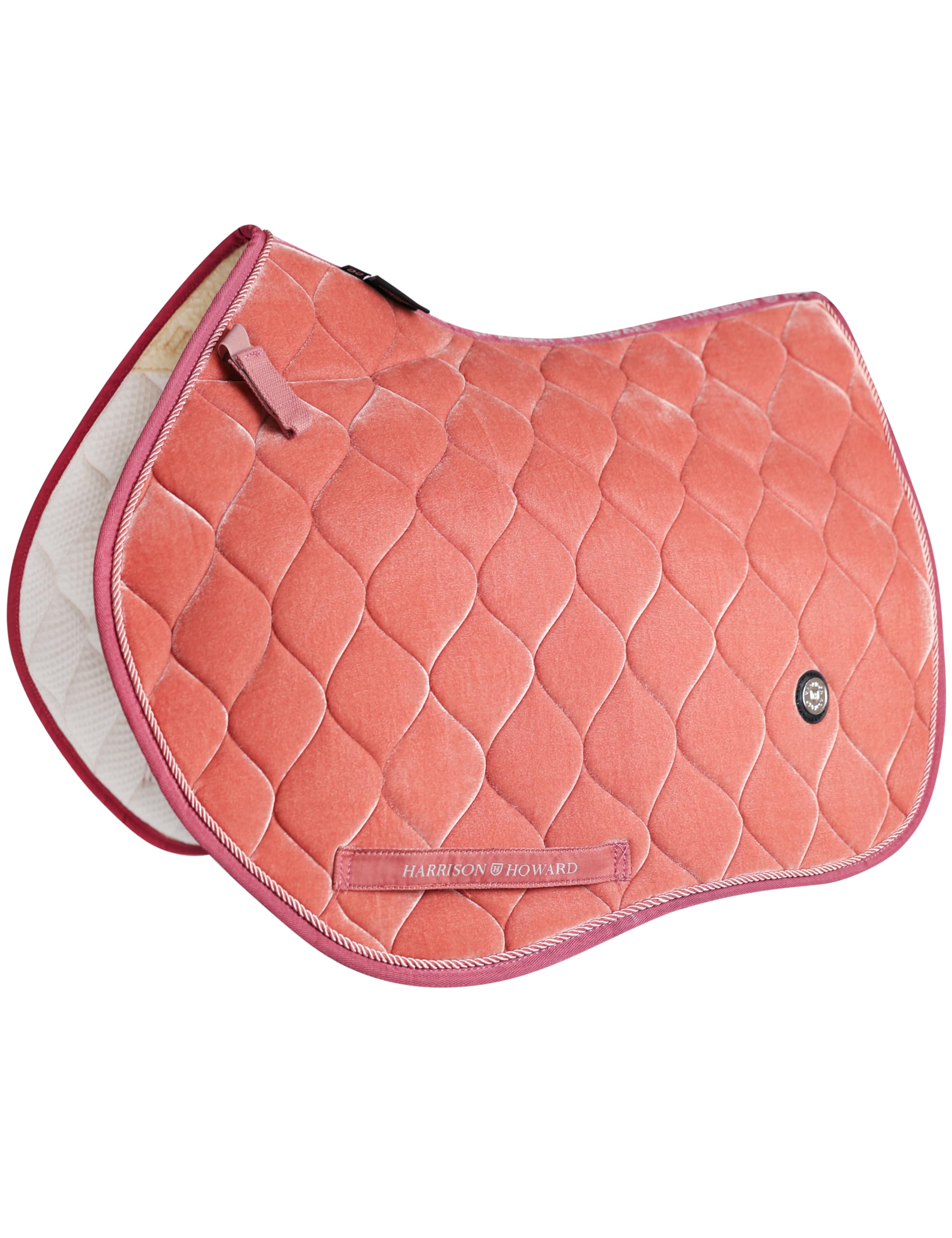 Harrison Howard Tapis de selle de cheval CC Sleek Velvet