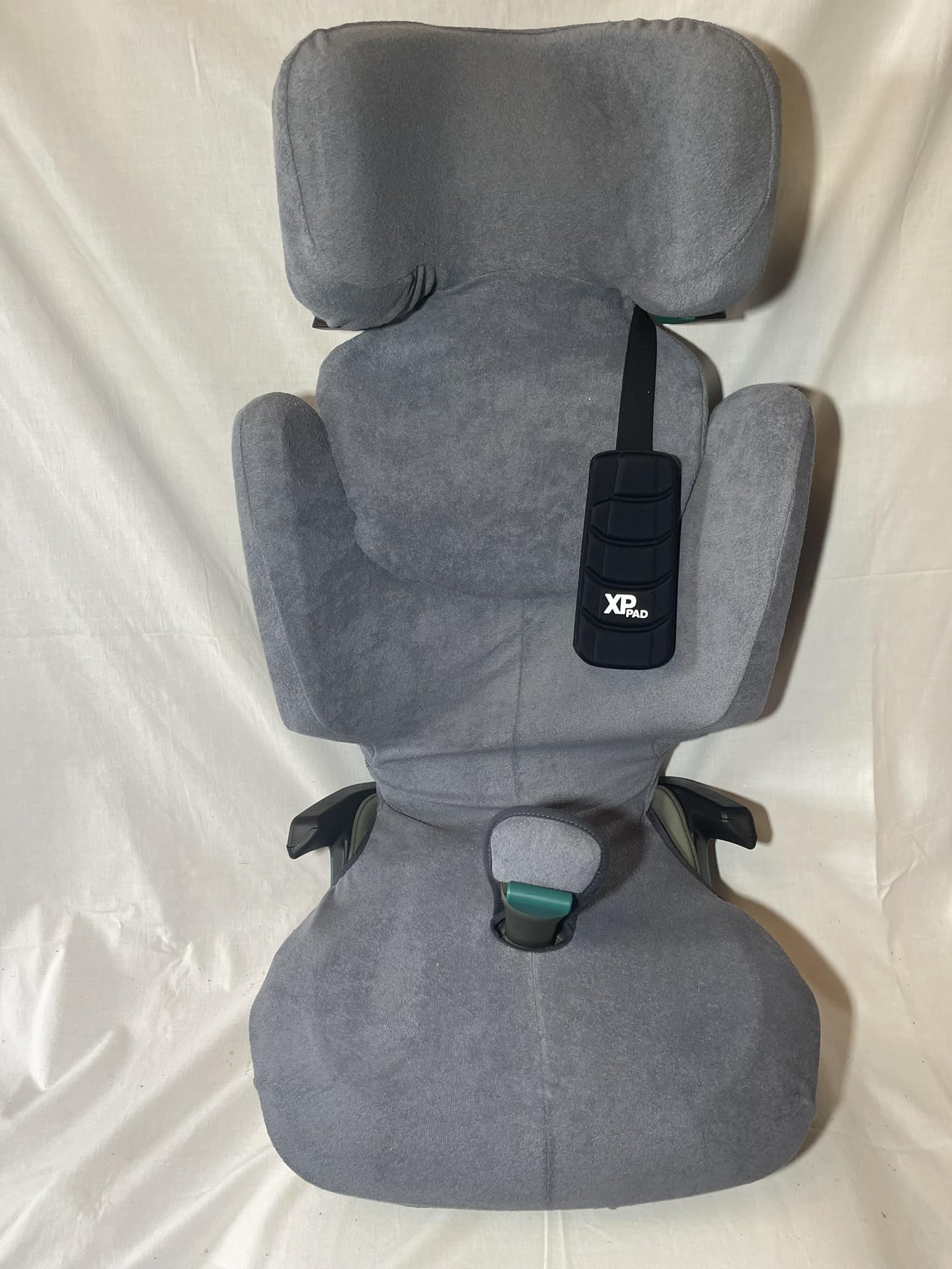 Sommerbezug Frottee 100% Baumwolle für Römer Kidfix Pro M I-size dunkelgrau