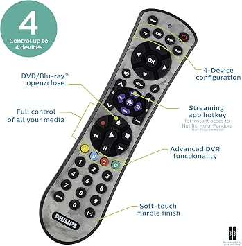 Philips Universal Remote Control, Samsung TV Remote Replacement