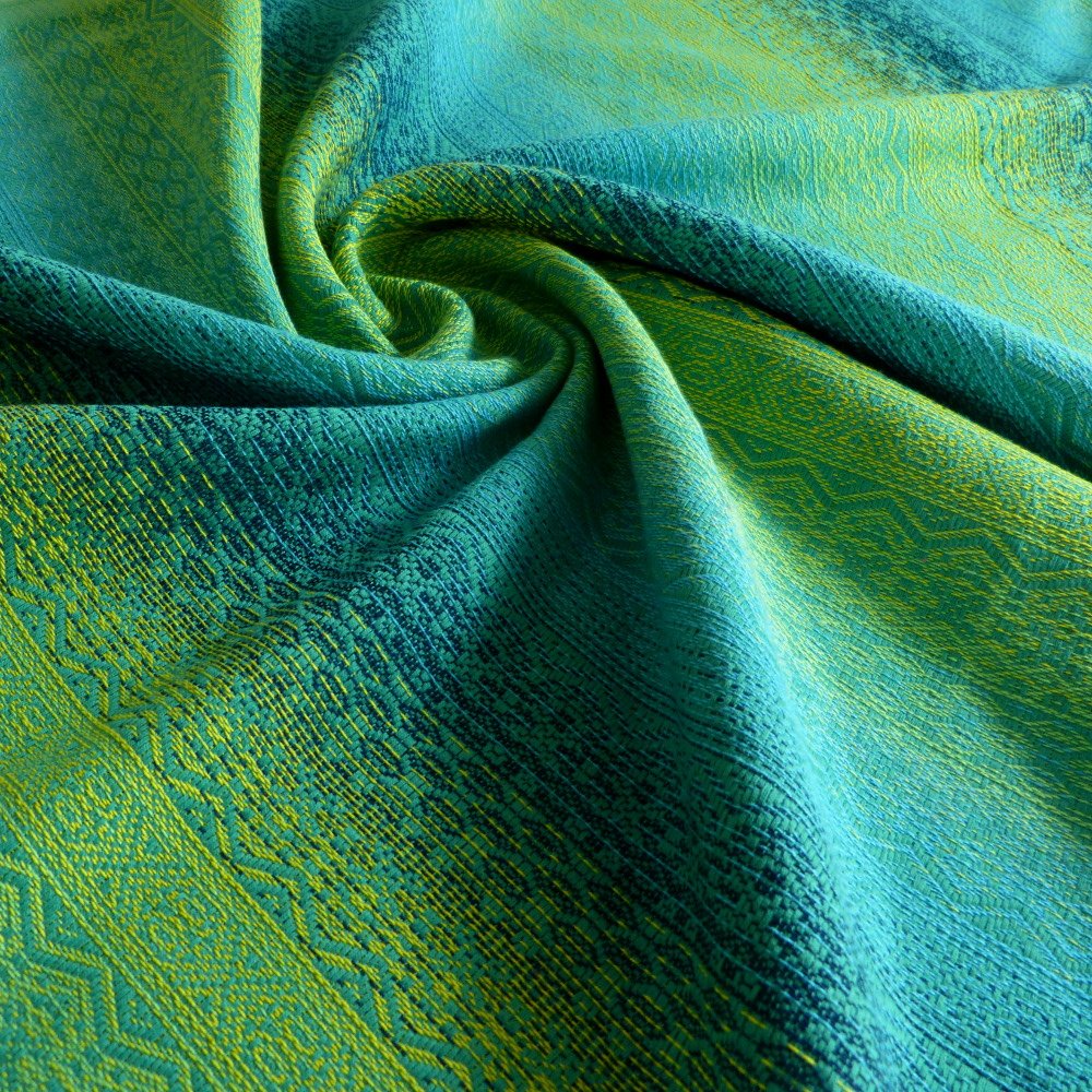 Didymos Babytragetuch, Modell Ada Malachit, Größe 5, Grün