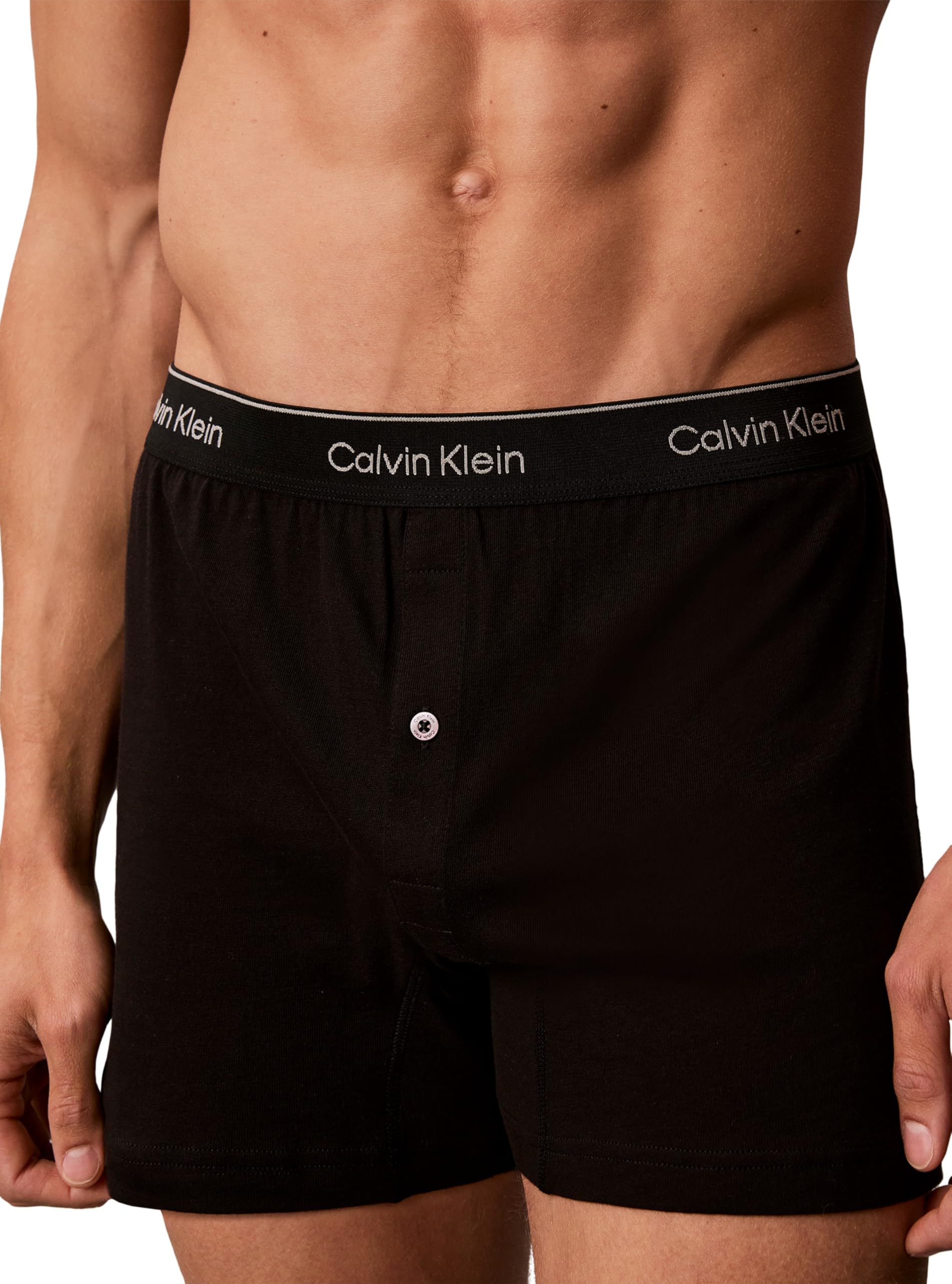 Calvin Klein Herren 3er Pack Boxershorts Trad aus Baumwolle
