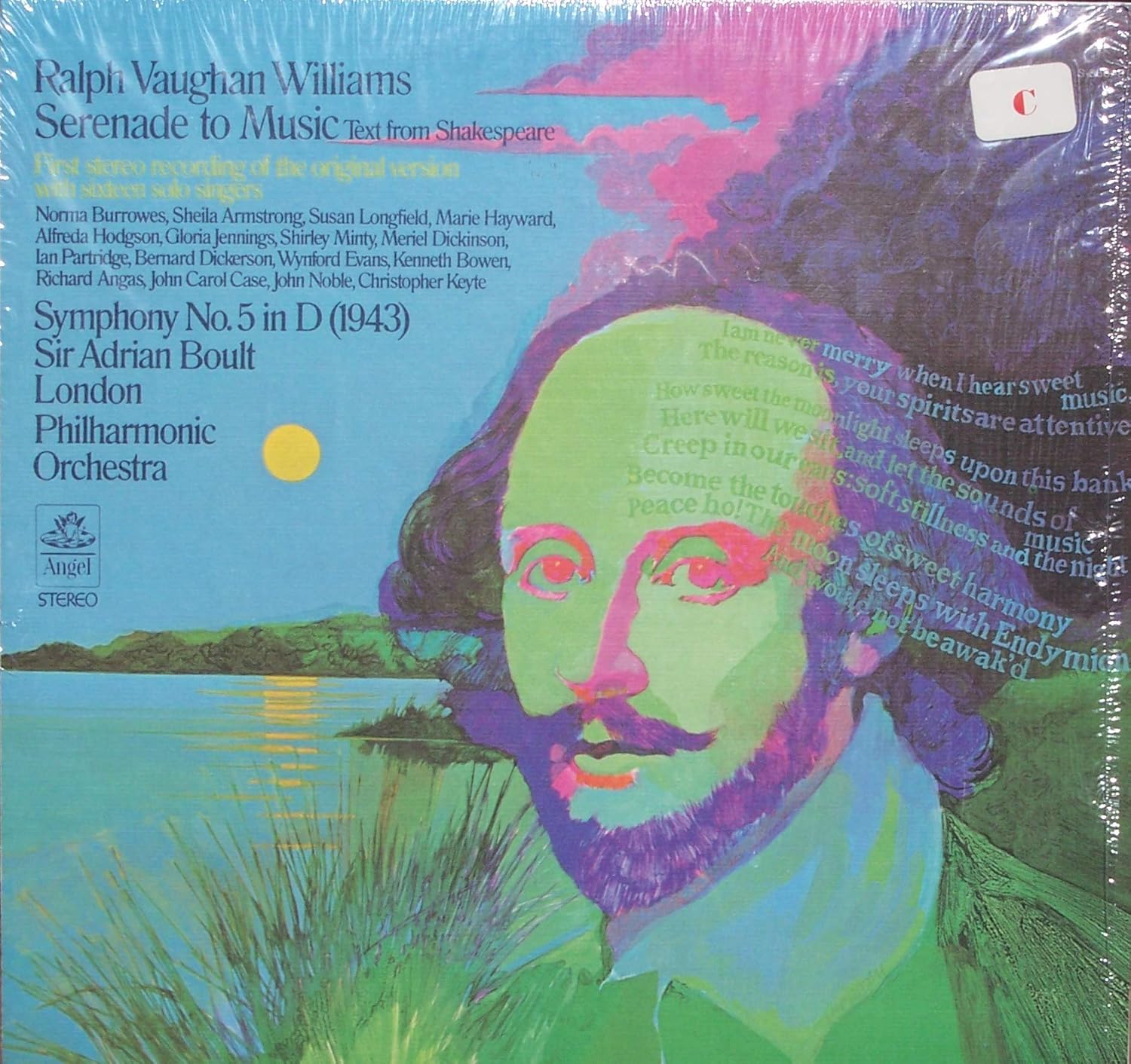 Serenade To Music Vaughan Williams 7" 45 Amazon.co.uk CDs & Vinyl