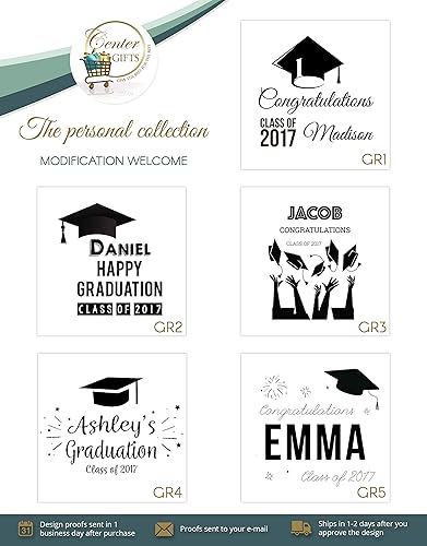 Miniatura 6 de Juego de dominó personalizado para el día de graduación, juego de dominó de palisandro, regalo de graduación personalizado